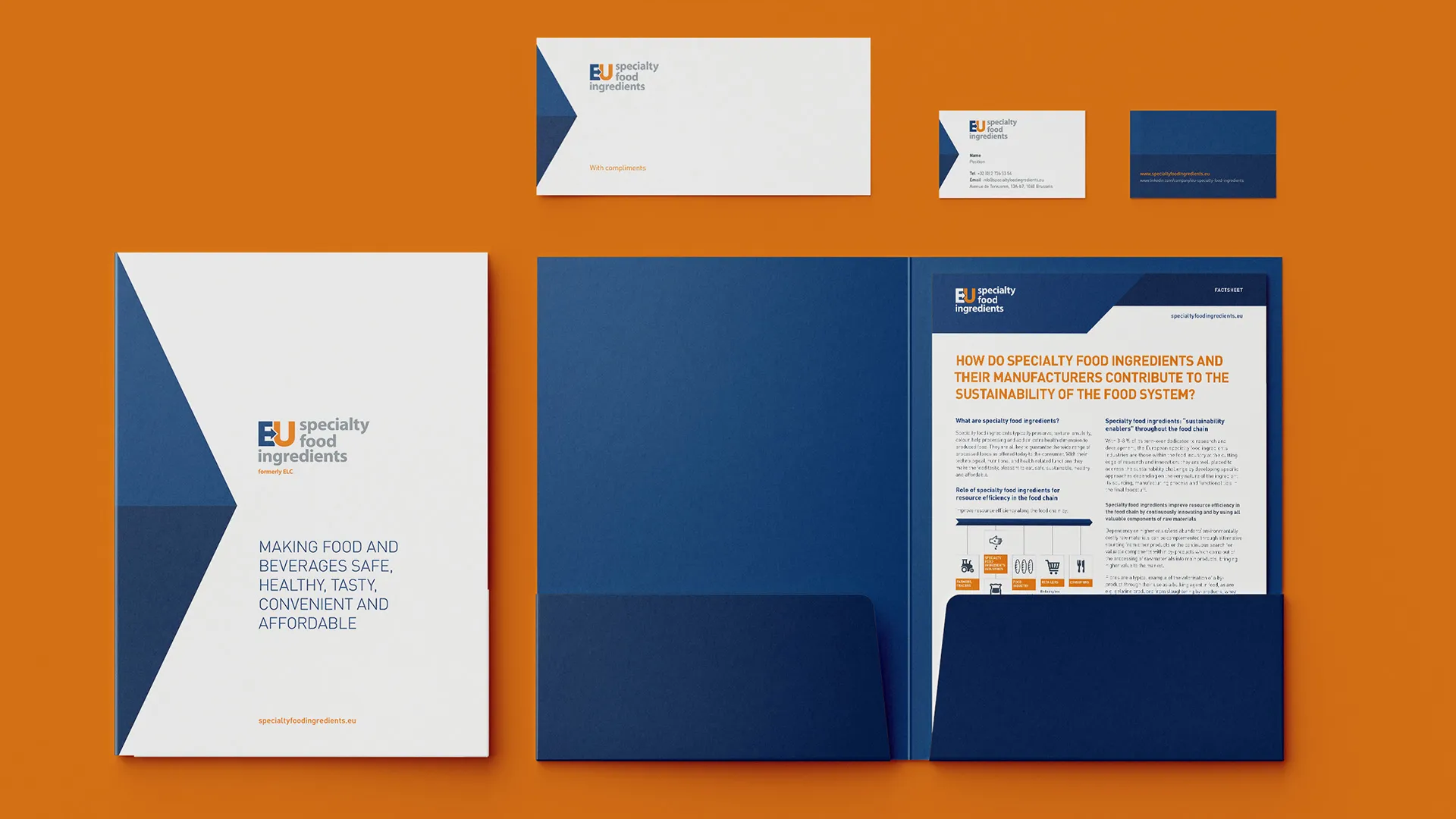 EU Specialty food ingredients – Branded stationery