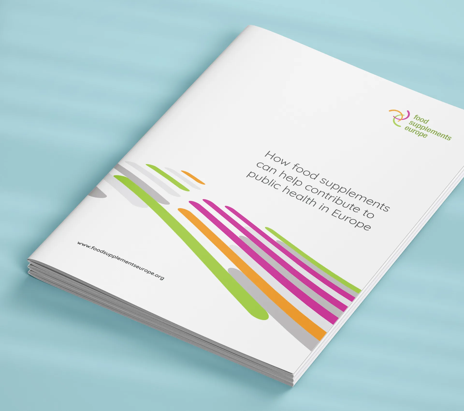 Food Supplements Europe brochure cover